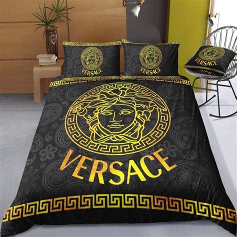 fake versace bed sheets|versace look a like bedding.